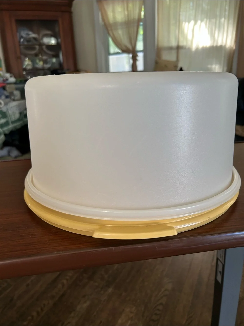 Vintage Tupperware Maxi cake taker 12 x 15 x 6” made in USA, #1256-2,